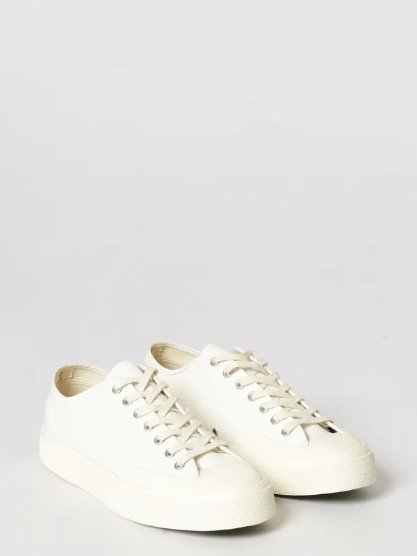 SUPERGA 2432 Works Cotton with Rubber Toe Cap and Sole White (S51347WA1Q)