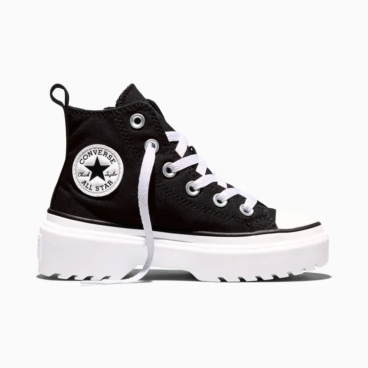Converse Chuck Taylor All Star Lugged Lift Platform Canvas Black/Black/White (A03846C)