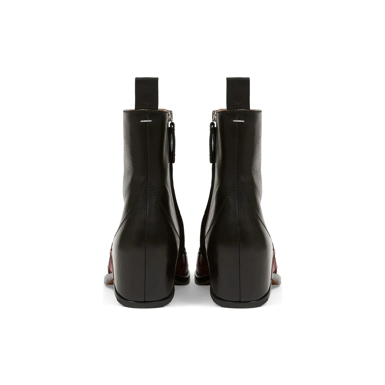 Maison Margiela Heel-Less Western Flames “Black/Red” (P7788 S57WU0301 H0058) (2)