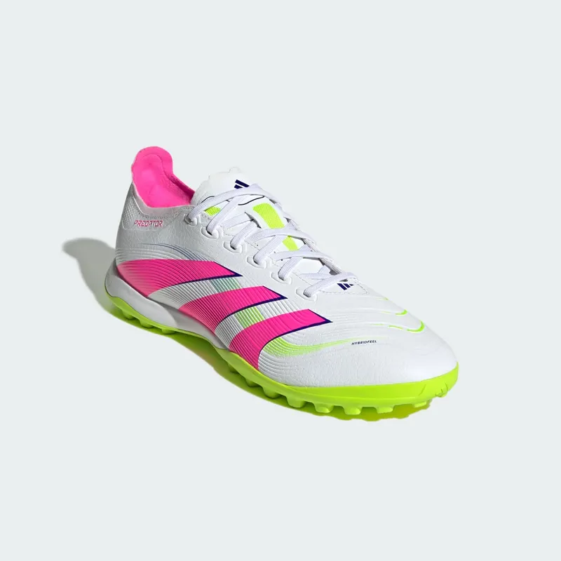 adidas Predator League Turf Cloud White Lucid Pink Lucid Lemon (ID3767)