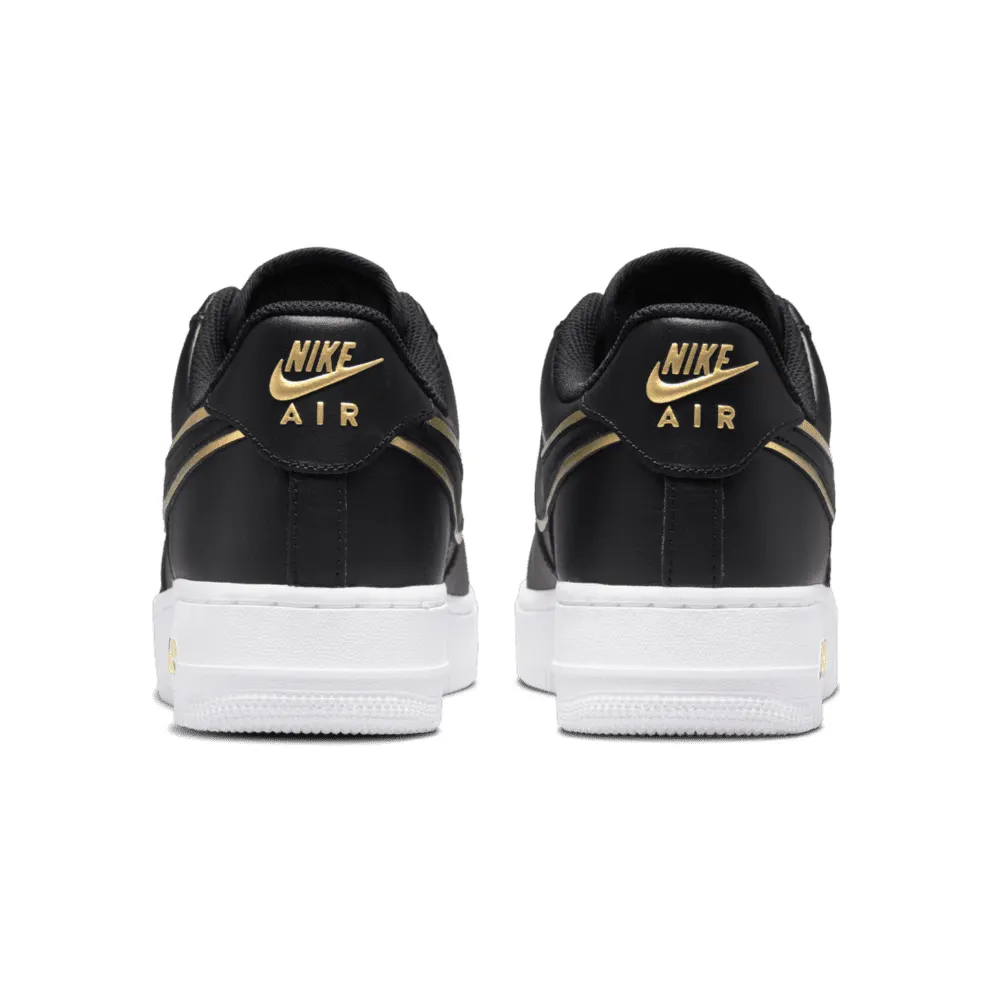 Nike Air Force 1 07 Black Metalic Gold (DA8481-001)