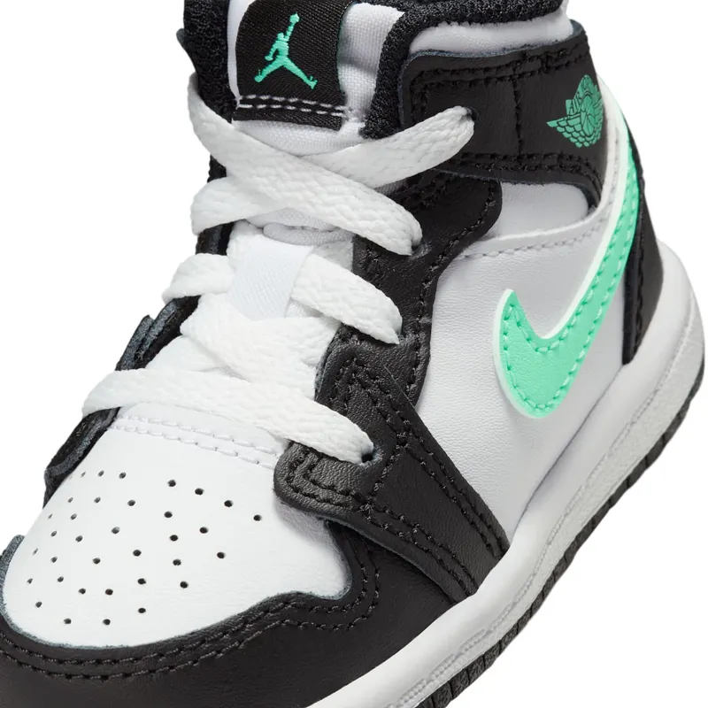 Jordan 1 Mid TD “Green Glow” (DQ8425-103)