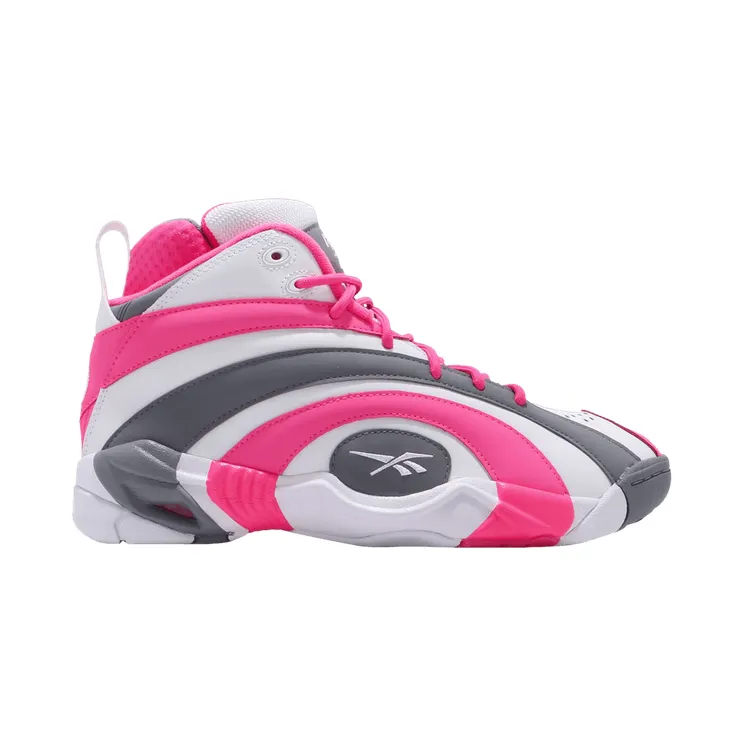 Reebok Shaqnosis Solar Pink White/Solar Pink-Skull Grey (Other Brands Reebok)