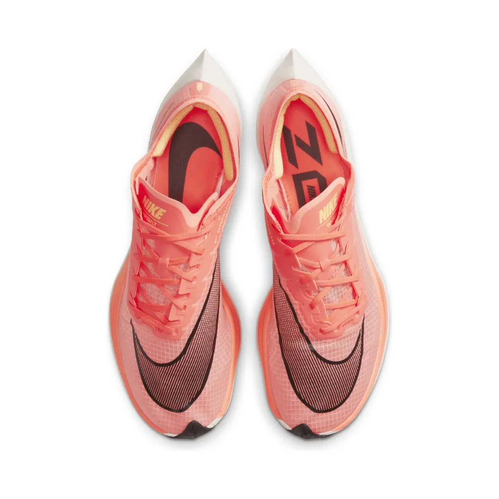 Nike ZoomX VaporFly Next% Bright Mango Bright Mango/Citron Pulse-Black-Blackened Blue (AO4568-800)