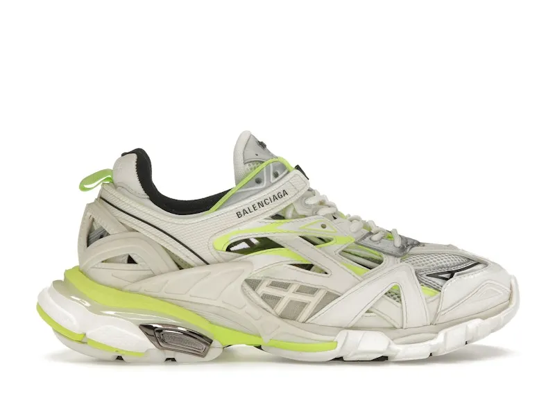 Balenciaga Track.2 White Fluo Yellow (W) (568615W2GN39073)