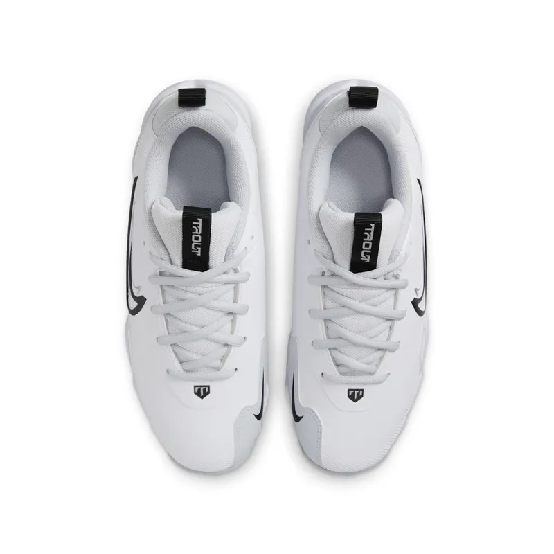 Nike Force Trout 9 Keystone White Pure Platinum Metallic Silver Black (FB9731-102)