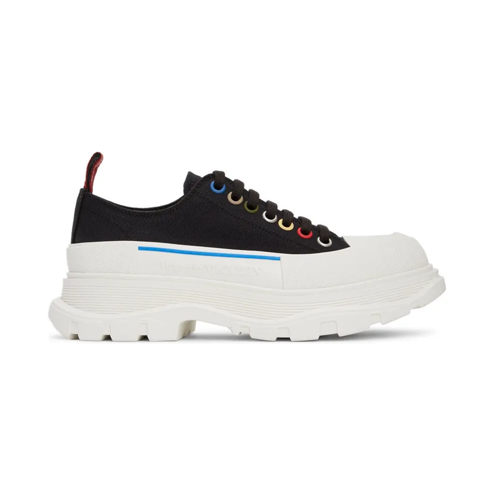 Alexander McQueen Black & Multicolor Treadslick (604257W4MVG1522)