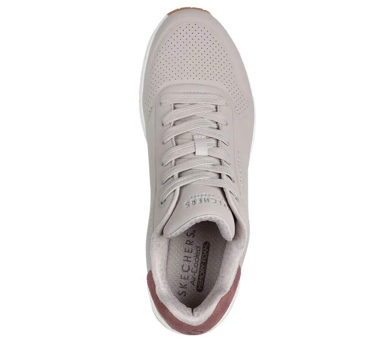 Skechers UNO – Suited On Air Sneaker Taupe