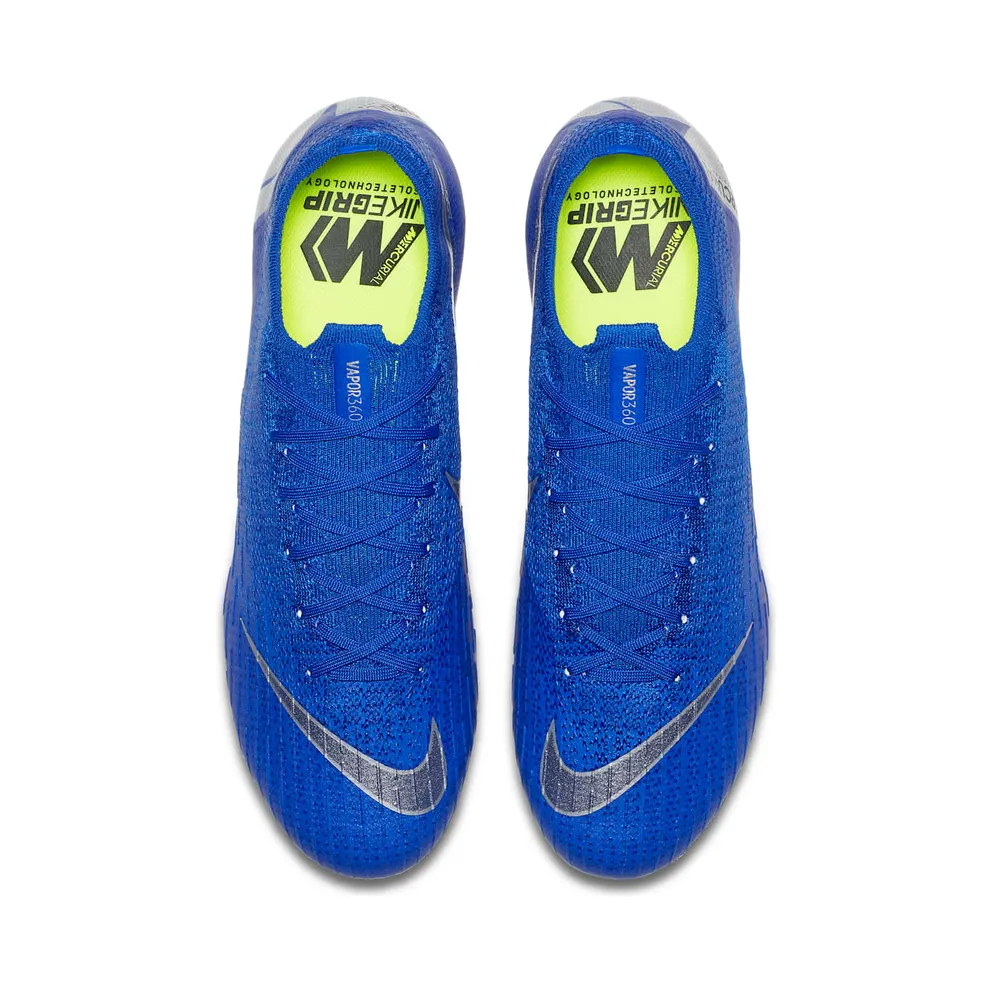 Nike Vapor 12 Elite FG Racer Blue Racer Blue/Black/Metallic Silver (AH7380-400)