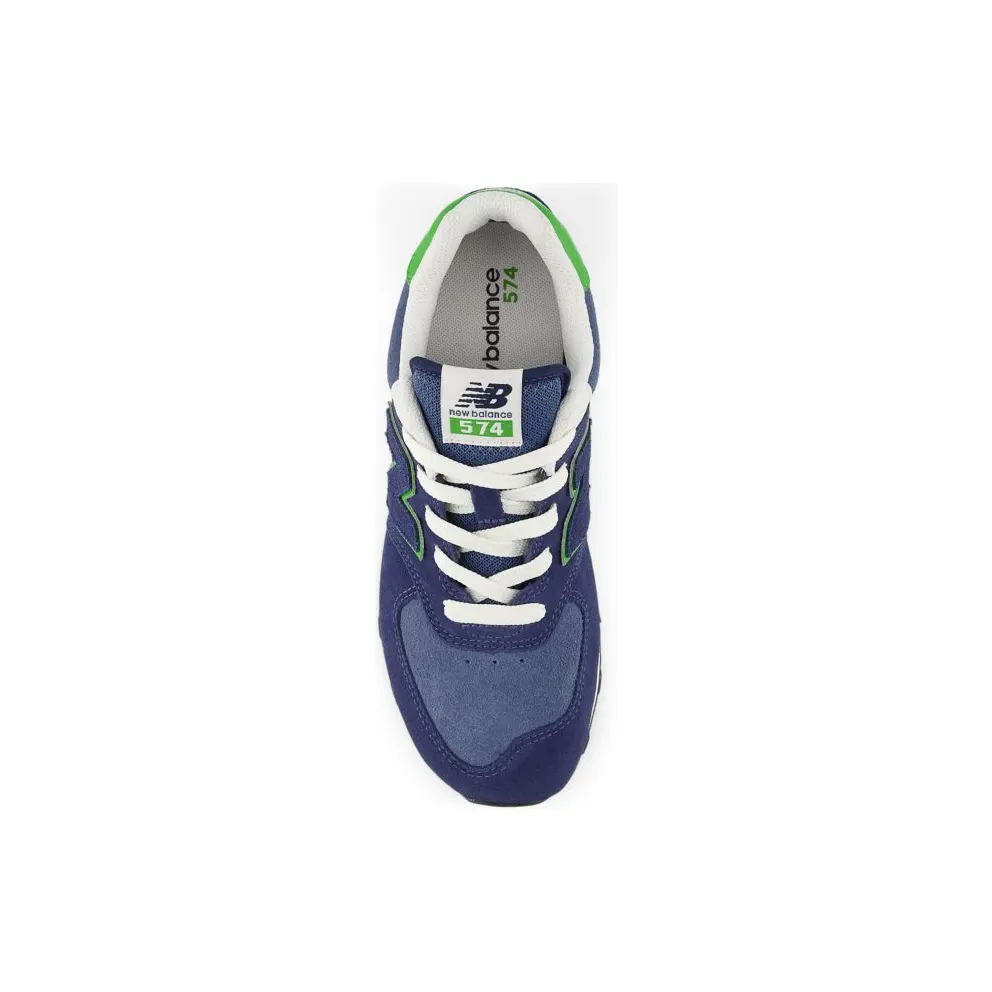 New Balance 574 LACE “NB Navy / Alpine Green” (GC574QBL)