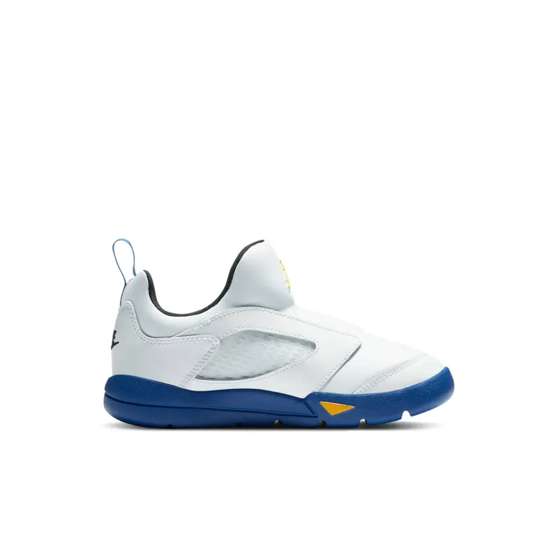 Jordan 5 Retro Little Flex Laney (PS) White/Varsity Maize-Varsity Royal (CK1227-189)