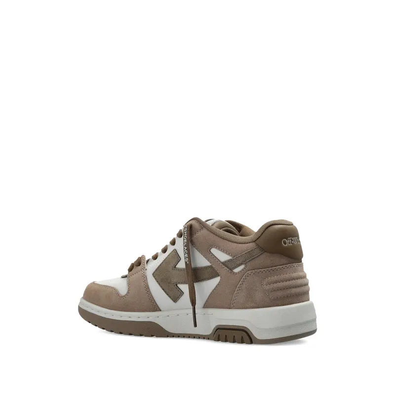 Off-white Out of Office Lace-up “Brown/White” (M189S6L005 RODBR)