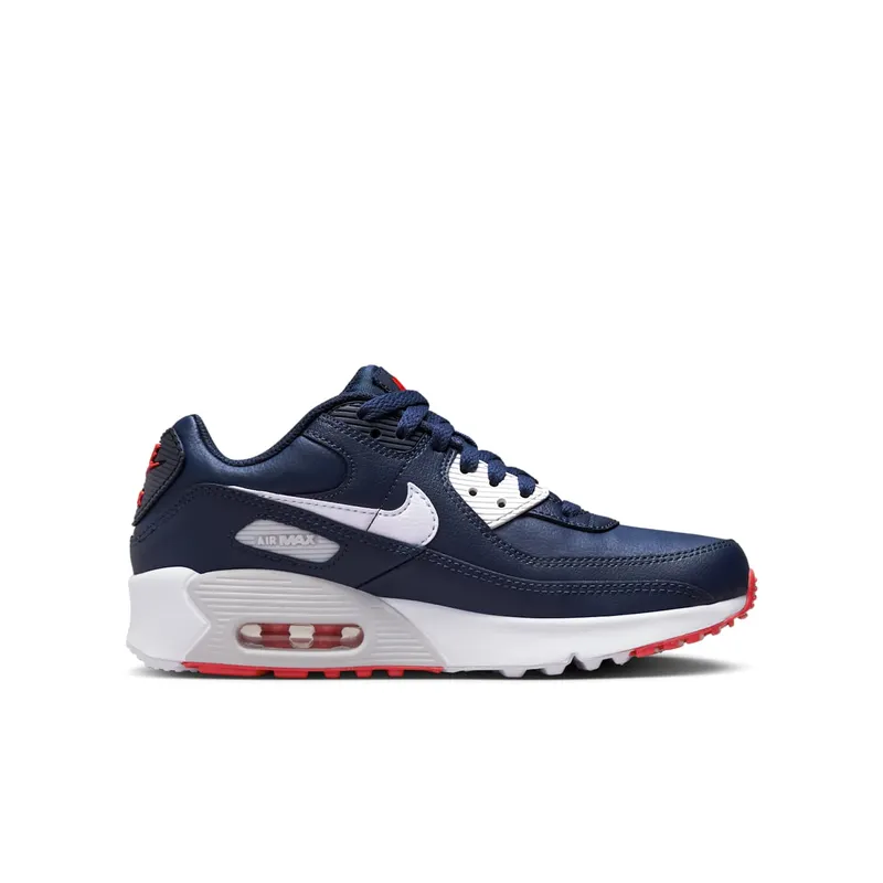Nike Air Max 90 Leather Obsidian Track Red (DV3607-400)