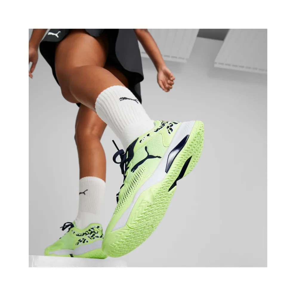 Puma Solarcourt Rct Padel Shoes Blue/Yellow/White (10729601)