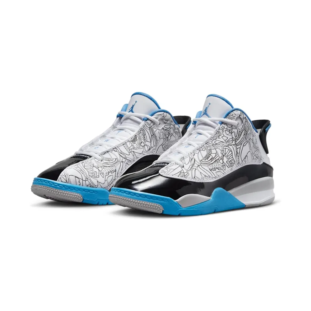 Jordan Dub Zero White Black Neutral Grey University Blue (DV1359-114)