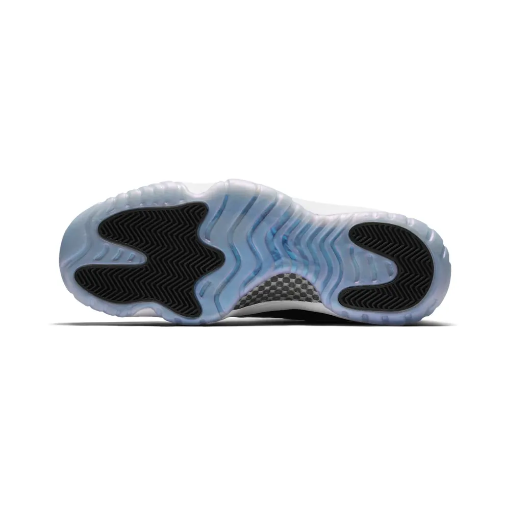 Jordan 11 Retro Low Iridescent White/Black-Emerald Rise (528895-145)