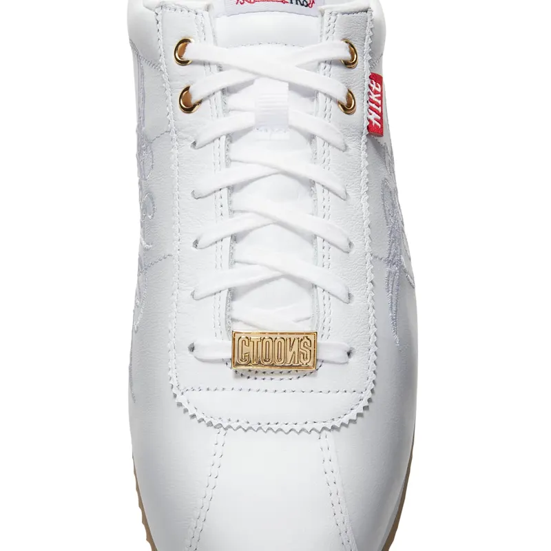 Nike Cortez Mister Cartoon White White/Black-Gum Light Brown (AA4875-100)