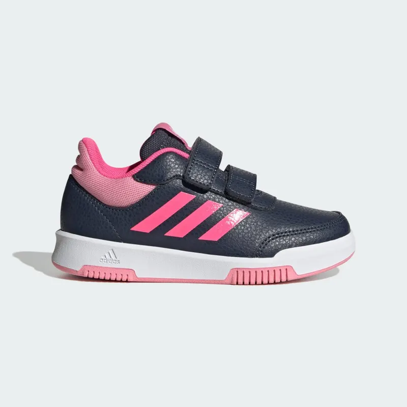 Adidas Tensaur Hook and Loop Shadow Navy / Lucid Pink / Bliss Pink (ID2308)