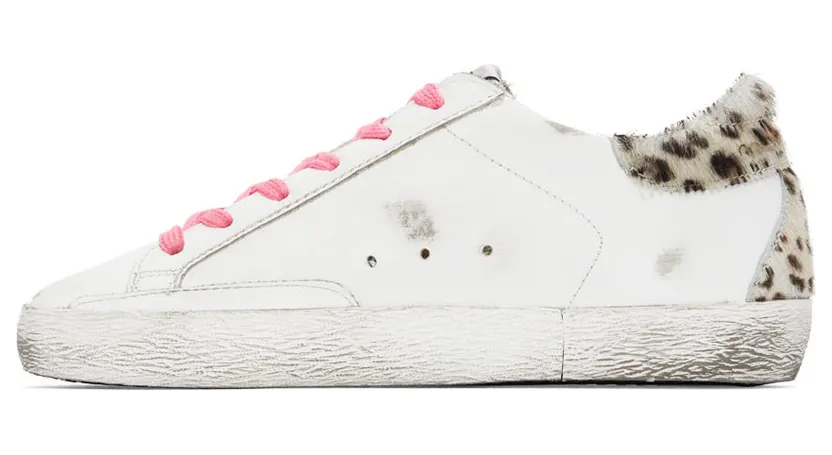 Golden Goose White & Leopard Superstar Sneakers (GWF00102.F002472.10881) (3)