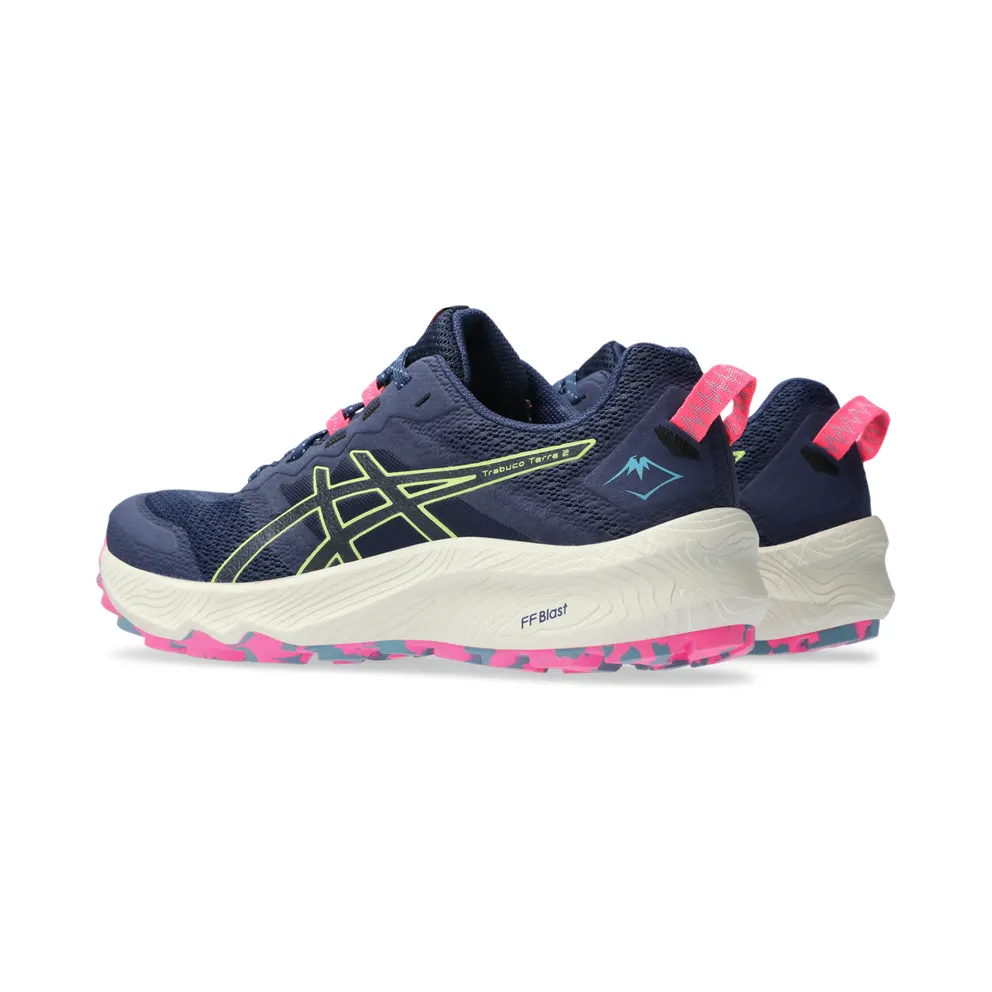 Asics Trabuco Terra 2 Deep Ocean/Lime Green (1012B427.400)
