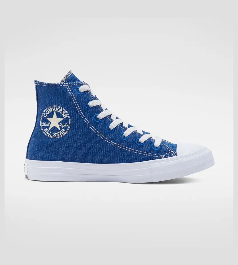 Converse Renew Cotton Chuck Taylor All Star High ‘Rush Blue’ Rush Blue/Natural/White (166741c)