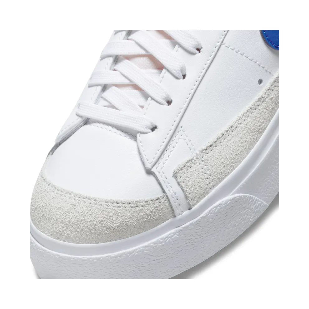 Nike Blazer Low Platform White Summit White Team Orange Game Royal (DJ0292-107)