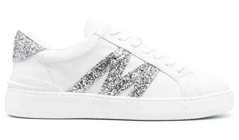 Moncler Monaco met glitter “White” (I209B4M00100M3584)
