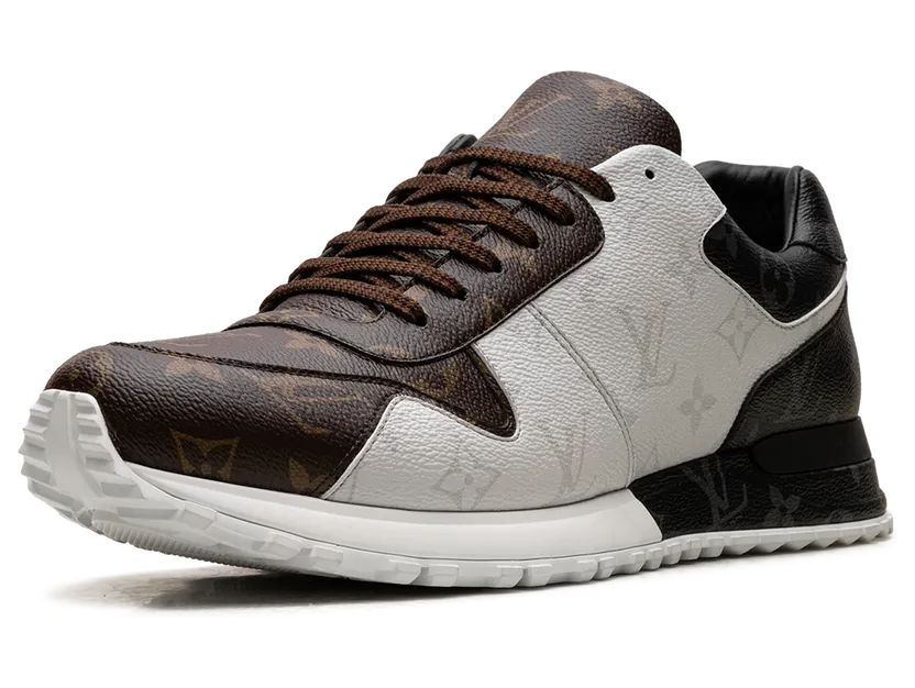 Louis Vuitton Run Away Sneaker “Monogram Brown White Black” (1A3N7W) (3)