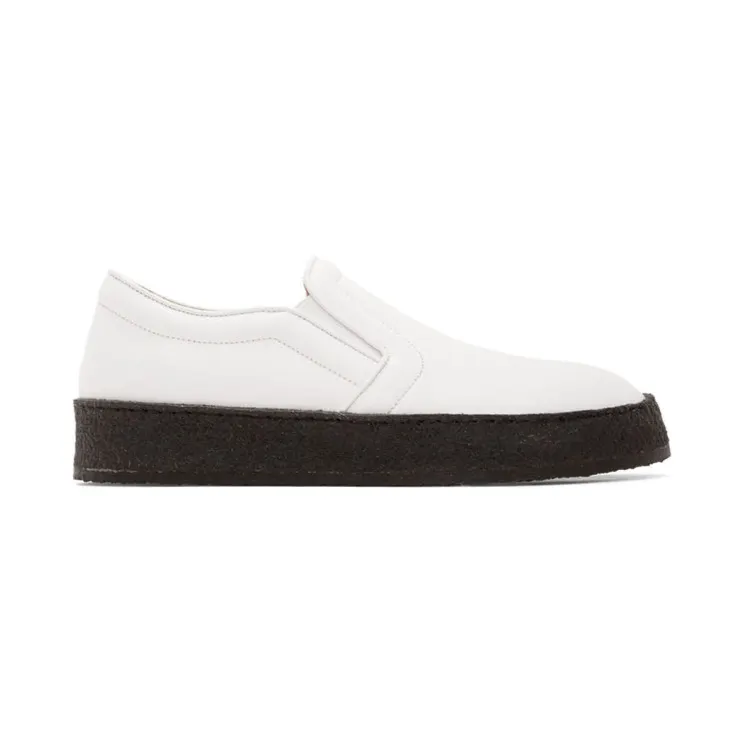 ION White Slip-On Sneakers (SNEAKERSLIPON02)
