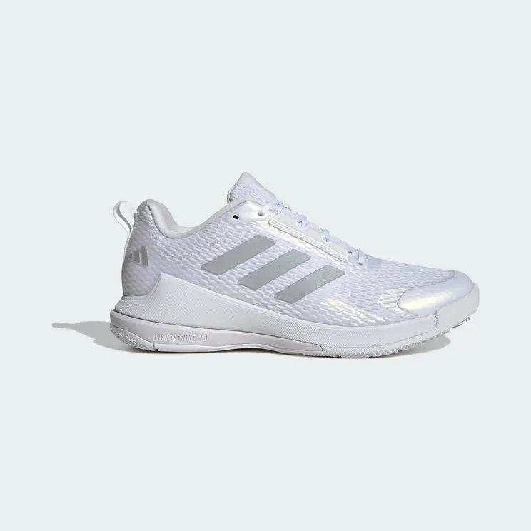 adidas Novaflight 2 Indoor “Cloud White / Silver Metallic / Cloud White” (IG1609)