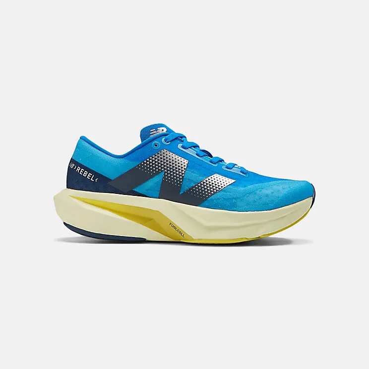 New Balance FuelCell Rebel v4 Spice Blue Limelight (WFCXLB4)