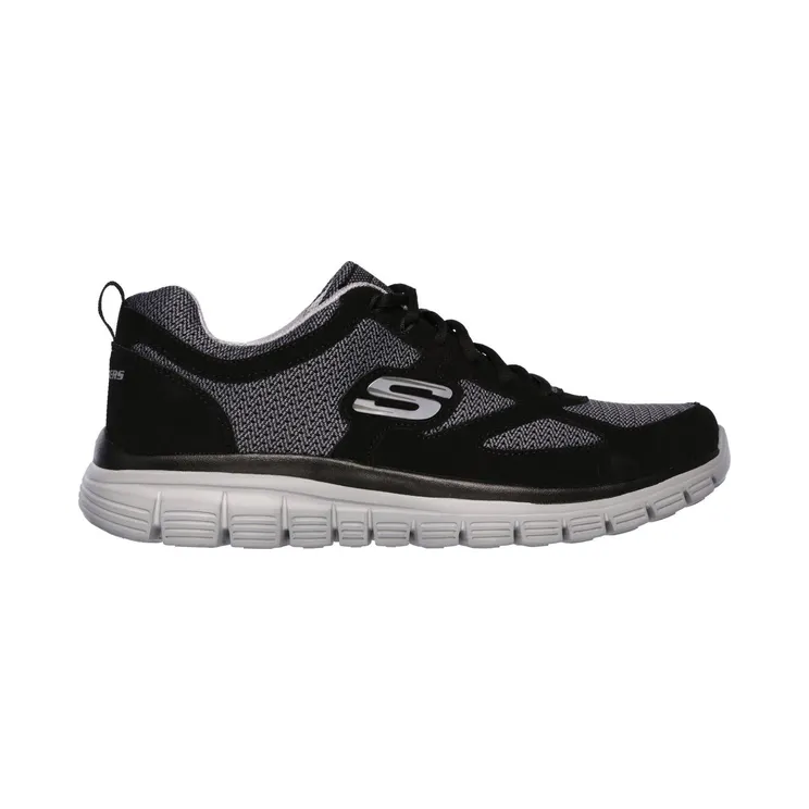 Skechers Burns – Agoura “Black / Grey” (52635BKGY)
