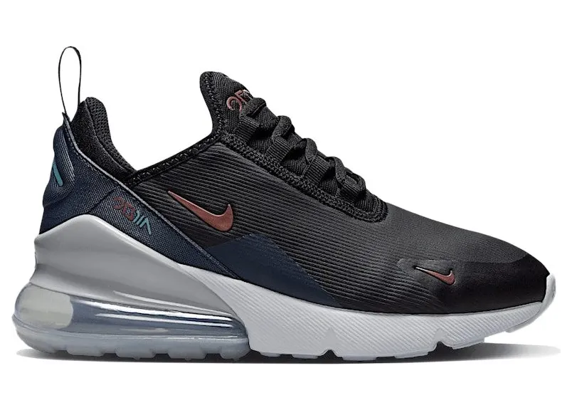 Nike Air Max 270 Black Thunder Blue Dark Pony (FV4070-001)
