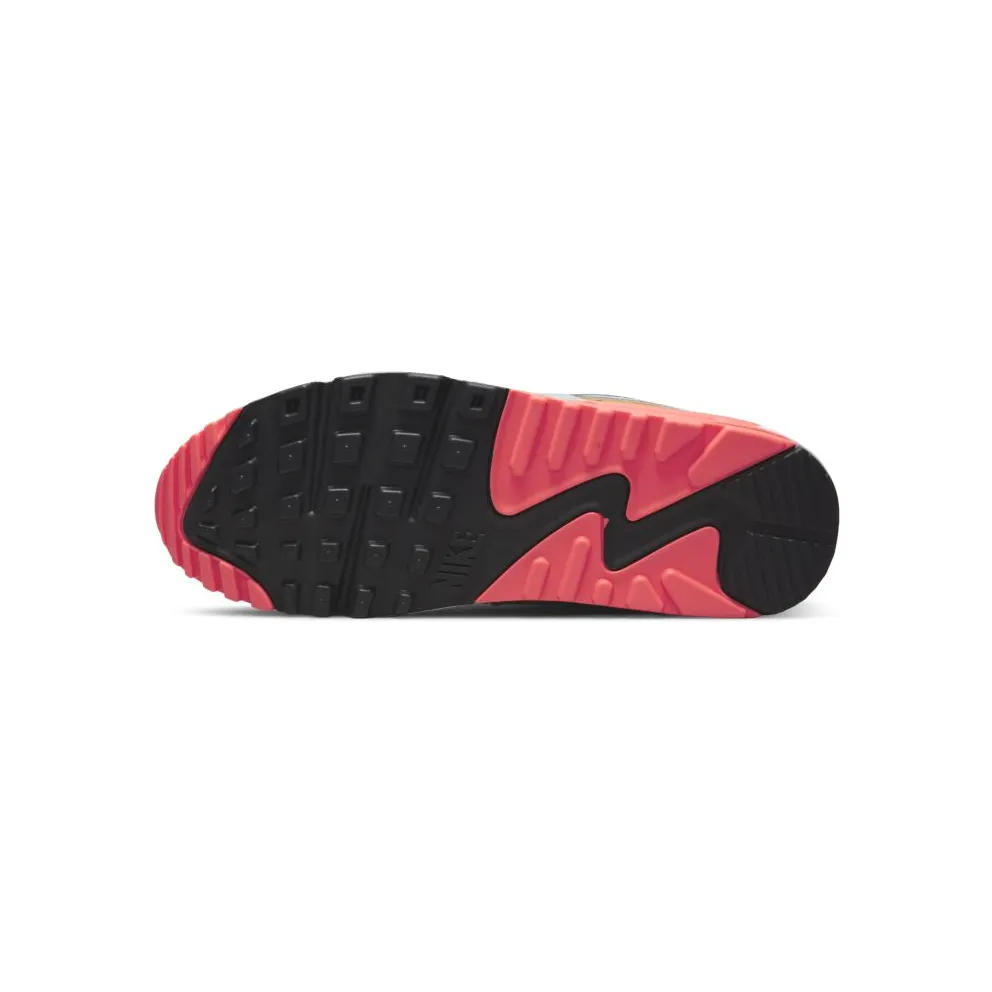Nike Air Max 90 Grey Crimson Gold (W) (DH5072-001)