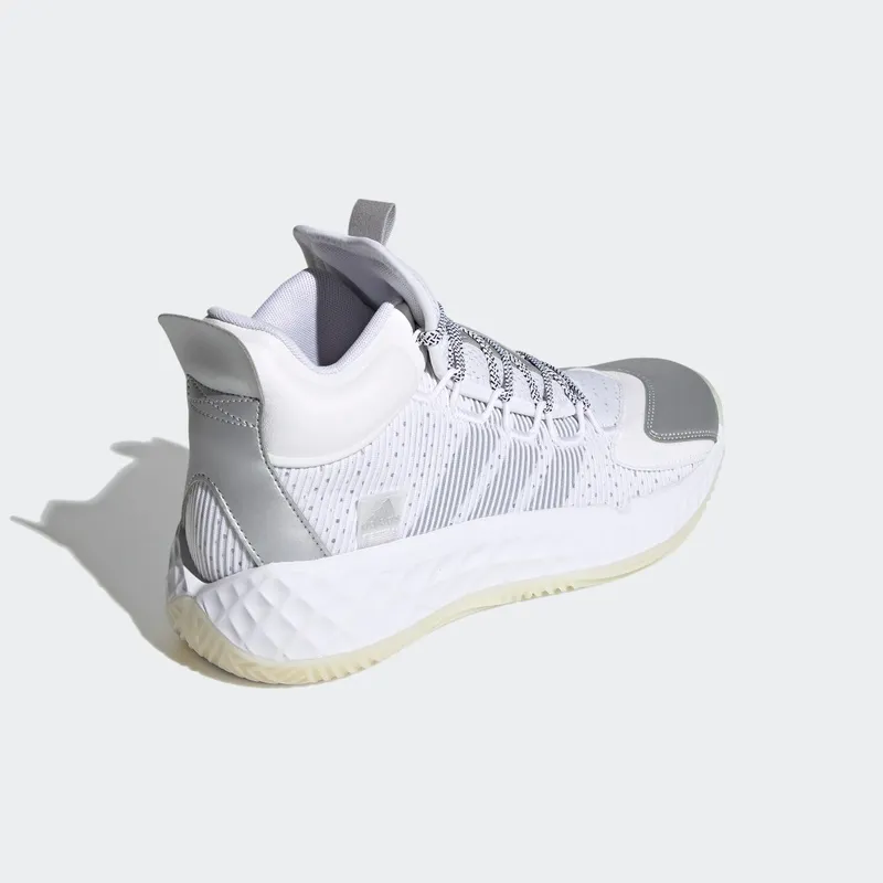 adidas Pro Boost Mid Cloud White / Silver Metallic / Chalk White (FW9511)