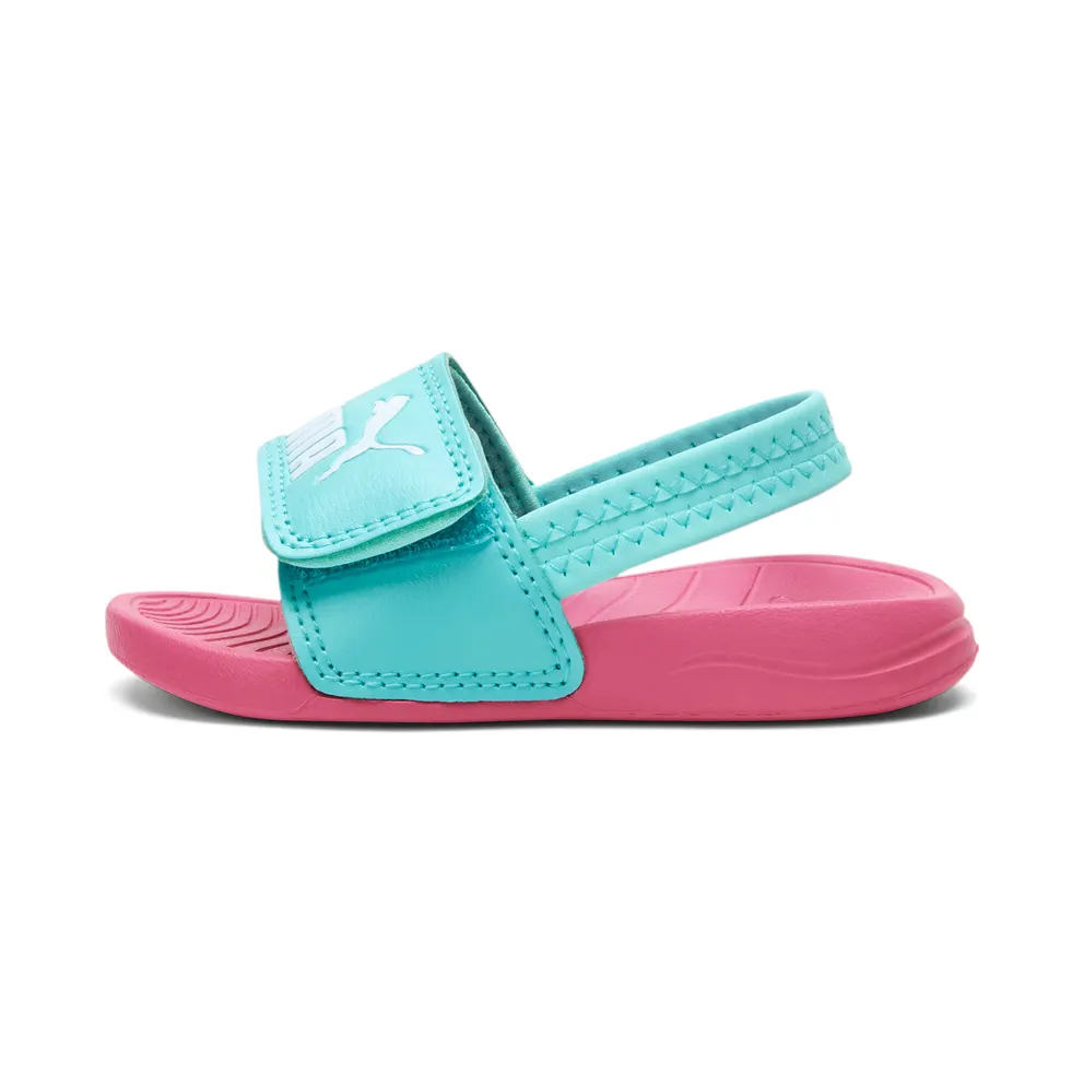 Puma Popcat 20 Backstrap Slides baby’s Blue/Pink (37386208)