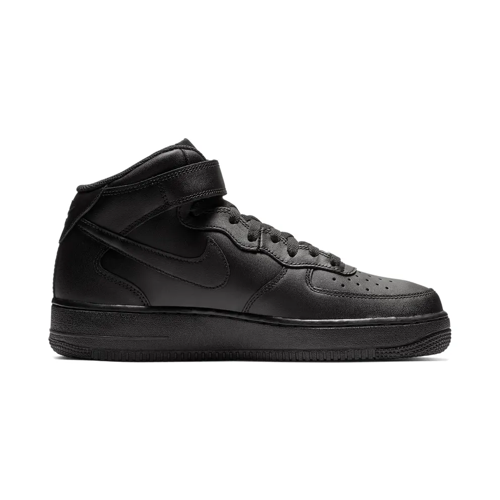 Nike Air Force 1 Mid Black (2016) Black/Black (315123-001)