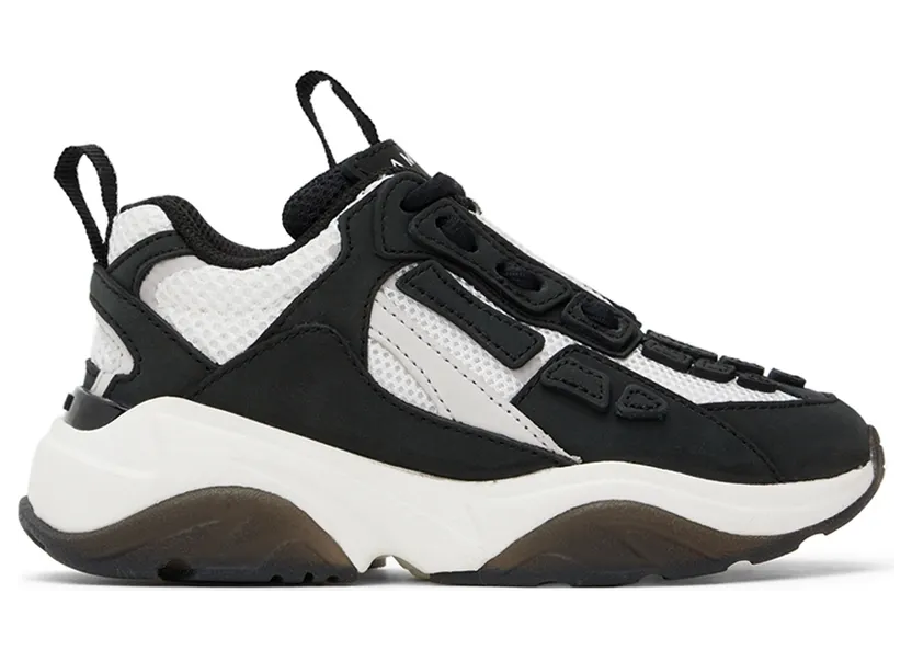 AMIRI Kids Black & Gray Bone Runner Sneakers (PF22KFS001-016)