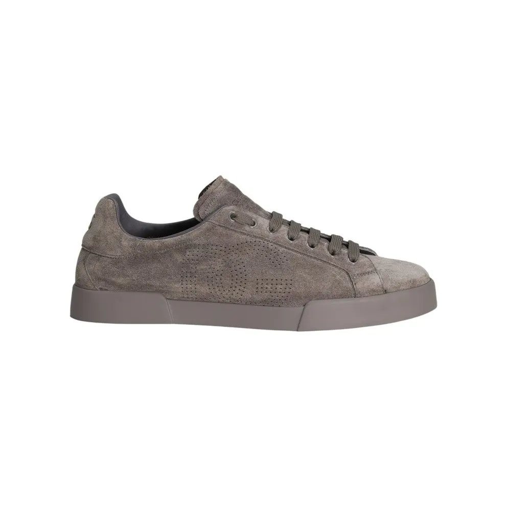 Dolce & Gabbana Sneaker Strobel Portofino Light Dark Grey (CS2324A9T6780730)