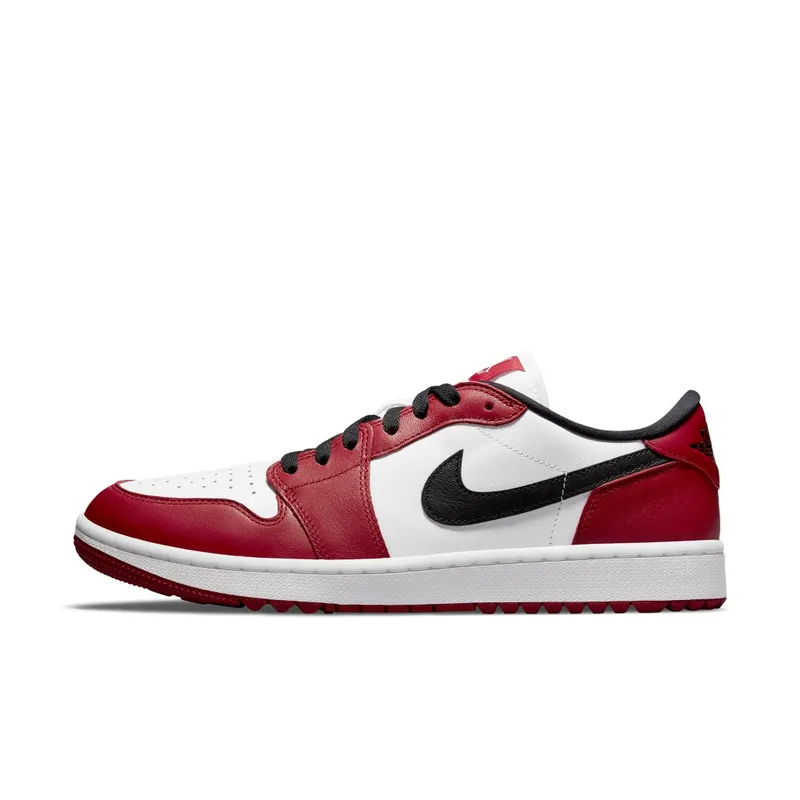 Air Jordan 1 Retro Low Golf Chicago – “Varsity Red / Black-white” (DD9315-600)