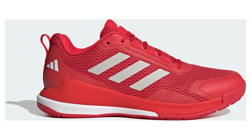 Adidas Novaflight 2 Indoor Pure Ruby / Zero Metalic / Cloud White (IH5553)