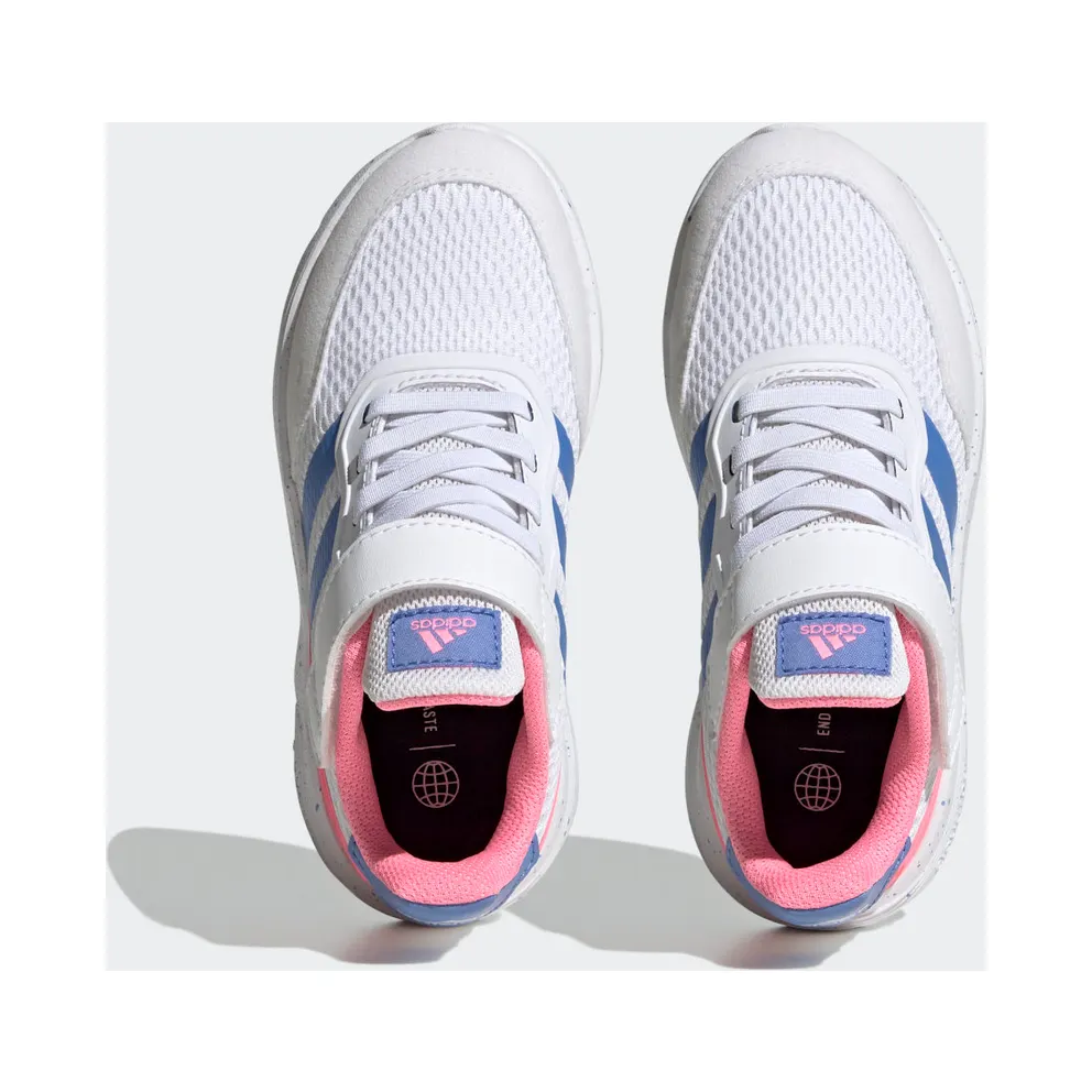Adidas Nebzed Elastic Lace Top Strap Cloud White / Blue Fusion / Beam Pink (HQ6147)