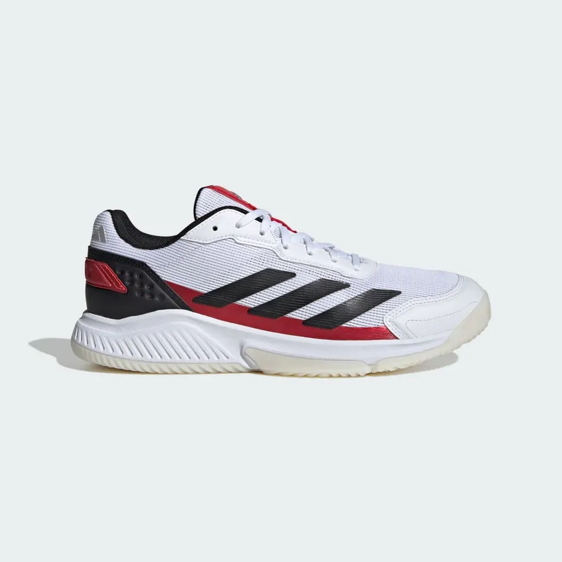Adidas Courtquick Padel Cloud White / Core Black / Lucid Red (IE3925)