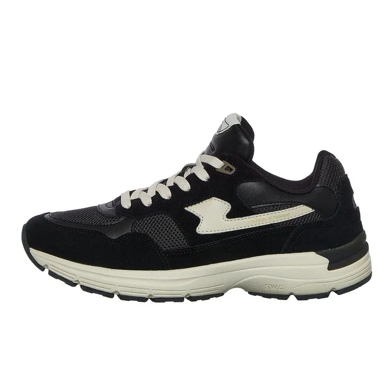 Stepney Workers Club Amiel S-Strike Suede Mix Black – “Black” (YP01115)