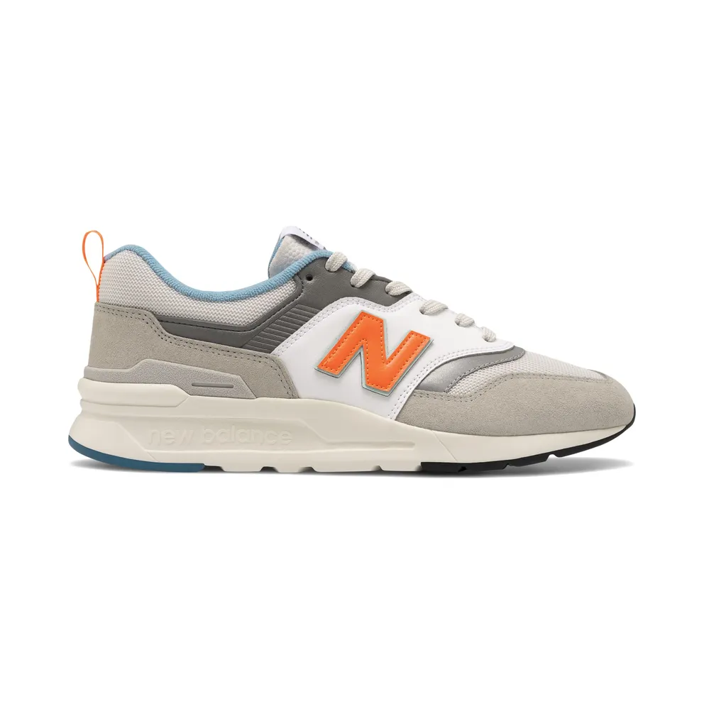New Balance 997H Rain Cloud White/Grey-Orange (CM997HAG)