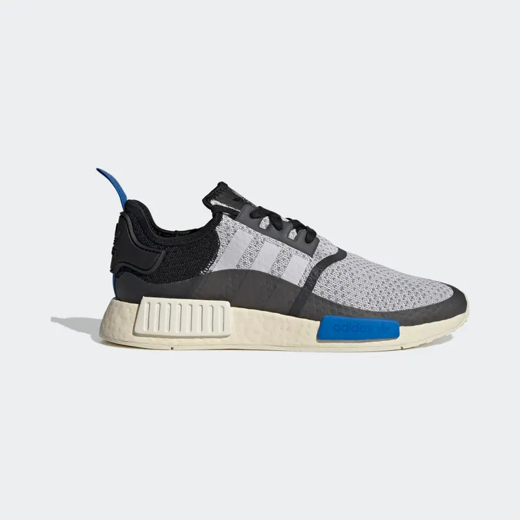 adidas NMD_R1 Dash Grey / Core Black / Glow Blue (FY3685)