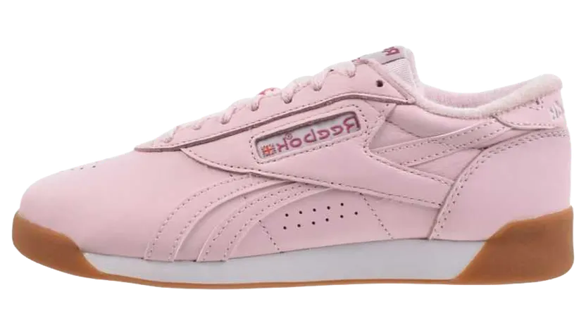 Reebok Freestyle Lo Shoes “Frostedberry/Studiopink/Gum06” (100263-619)