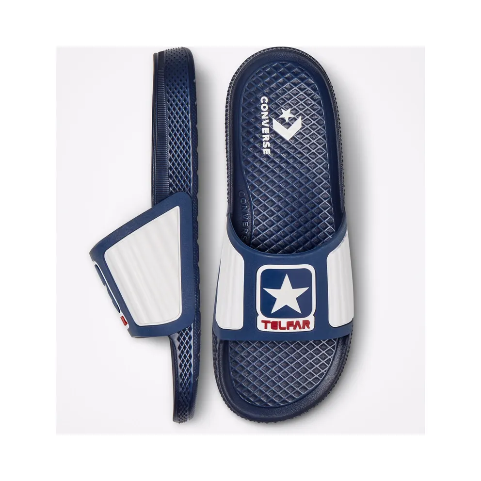 Converse Converse x TELFAR All Star Slide Navy Peony/White/riverside