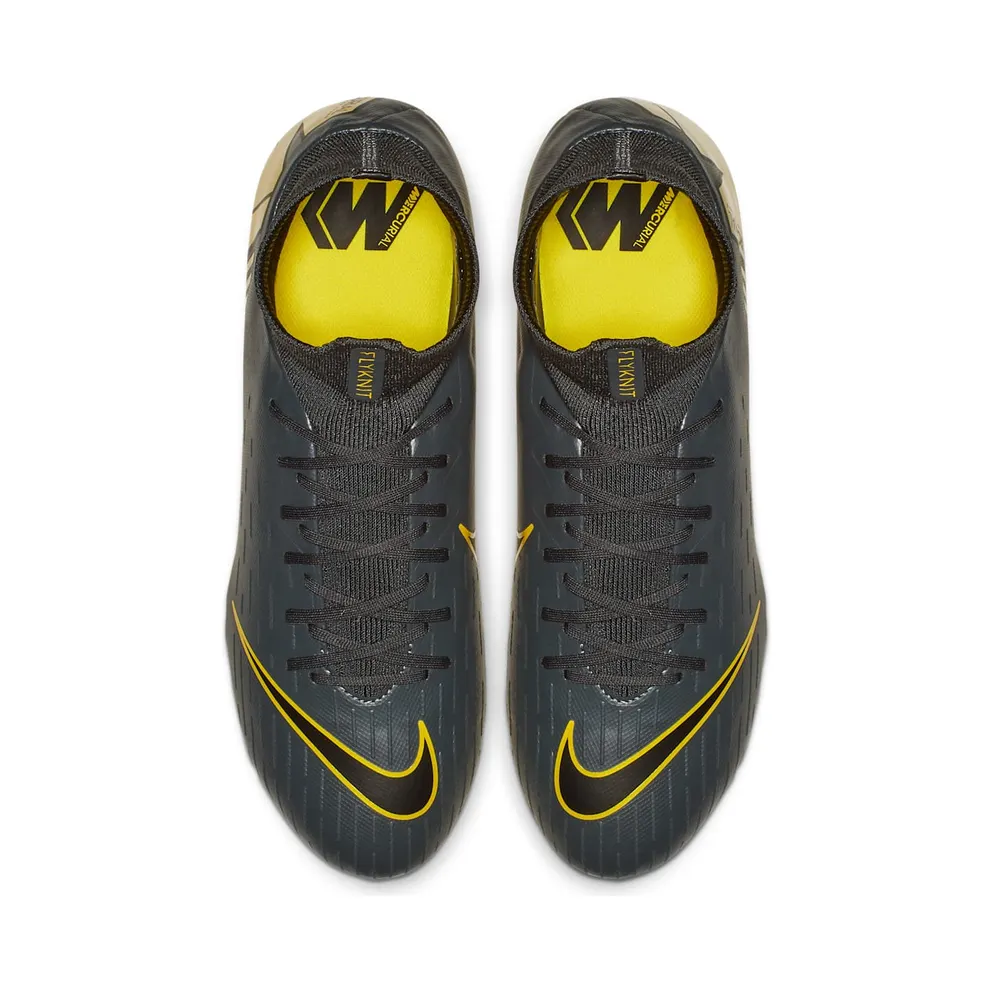 Nike Mercurial Superfly 6 Pro FG Grey Opti Yellow (AH7368-070)