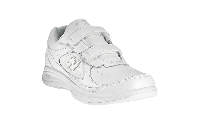 New Balance Hook and Loop 577  White (MW577VW)